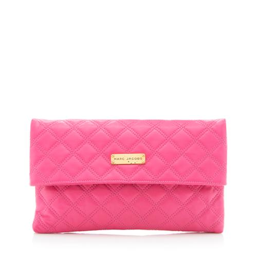 Marc Jacobs Leather Eugenie Large Clutch - FINAL SALE