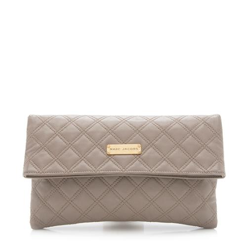 Marc Jacobs Leather Eugenie Large Clutch
