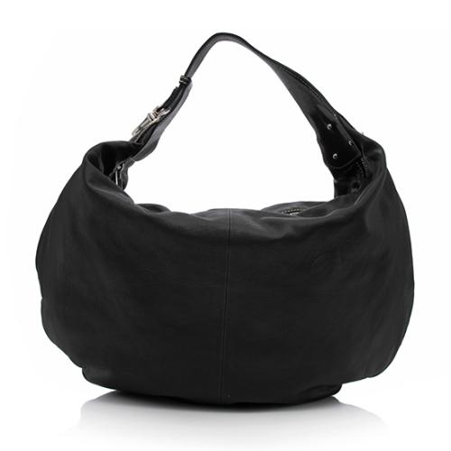 Marc Jacobs Leather Round Large Hobo