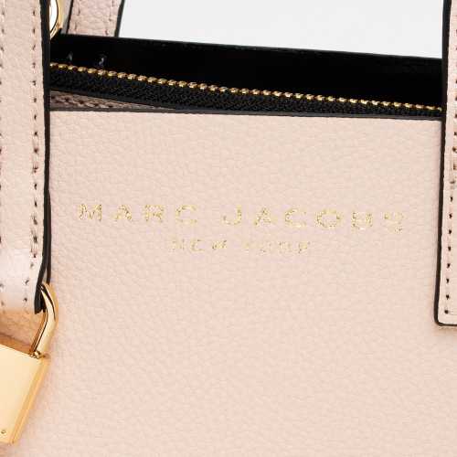 Marc Jacobs Leather The Grind Mini Tote