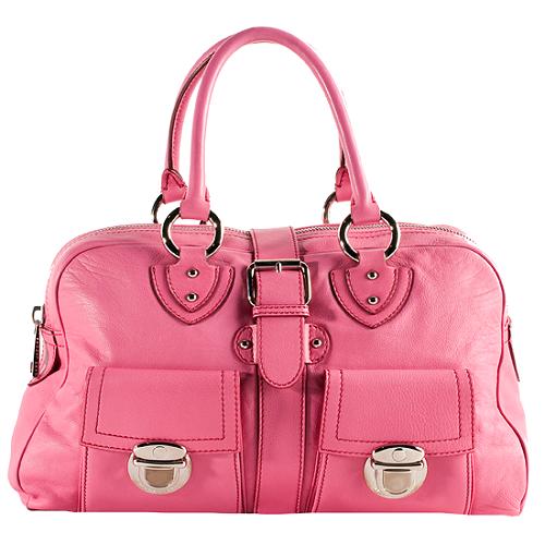 Marc Jacobs Leather Venetia Satchel Handbag