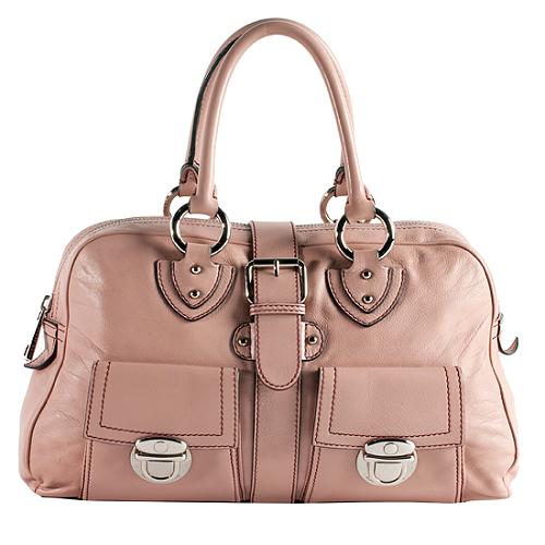 Marc Jacobs Leather Venetia Satchel Handbag
