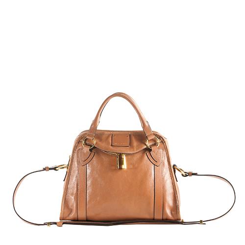 Marc Jacobs Leather Wellington Satchel Handbag