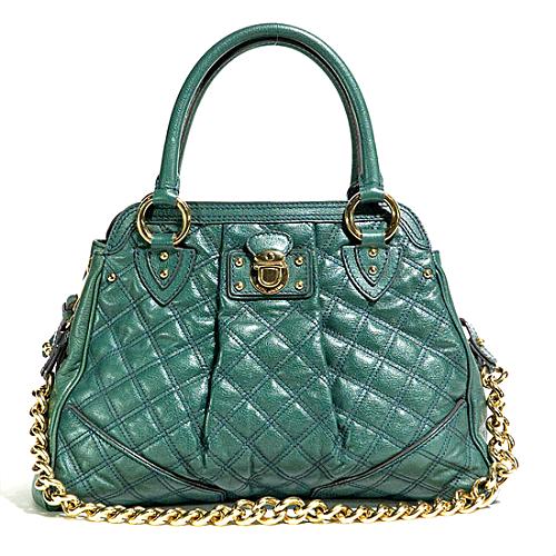 Marc Jacobs Quilted Leather Alyona Handbag
