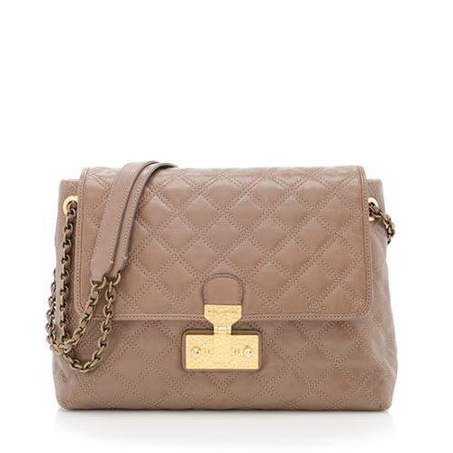 Marc Jacobs Quilted Leather Baroque Extra Large Single Shoulder Bag