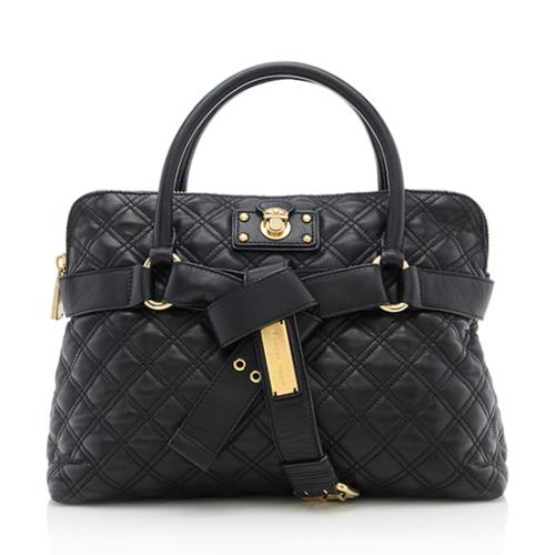 Marc Jacobs Quilted Leather Bruna Tote