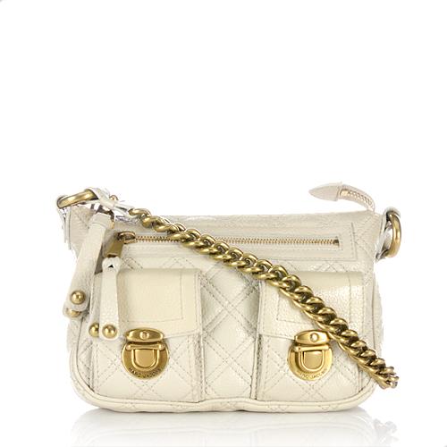 Marc Jacobs Quilted Leather Cammie Shoulder Bag