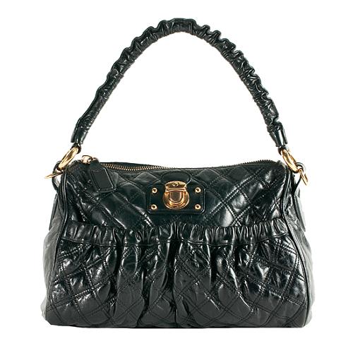 Marc Jacobs Quilted Leather Julianne Shoulder Handbag