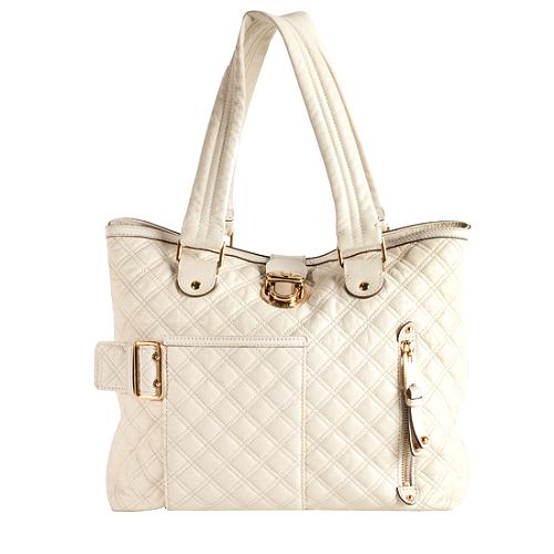 Marc Jacobs Quilted Leather North/South Tote