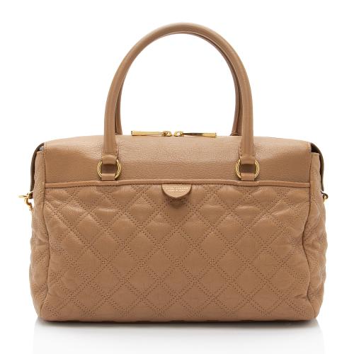 Marc Jacobs Quilted Leather Rudy Satchel