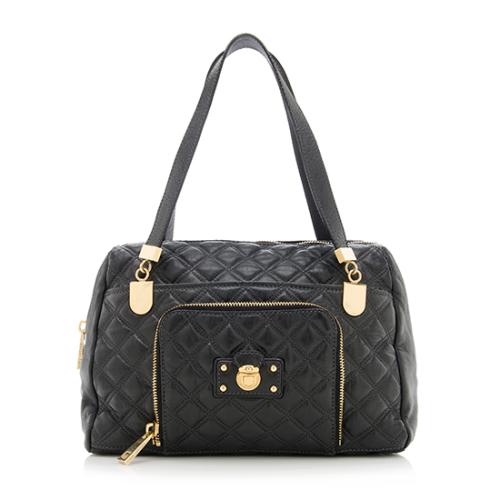 Marc Jacobs Quilted Leather Spring Street Satchel