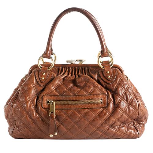 Marc Jacobs Quilted Leather Stam Satchel - FINAL SALE