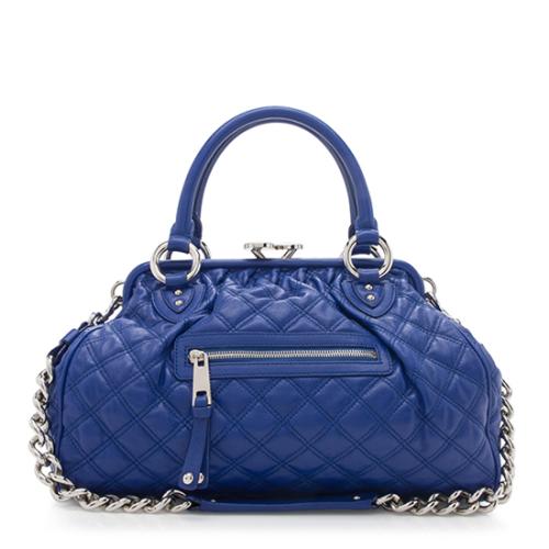 Marc Jacobs Quilted Leather Stam Satchel