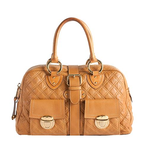 Marc Jacobs Quilted Leather Venetia Satchel