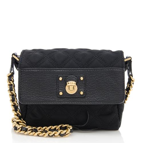 Marc Jacobs Quilted Nylon Debbie Crossbody Bag