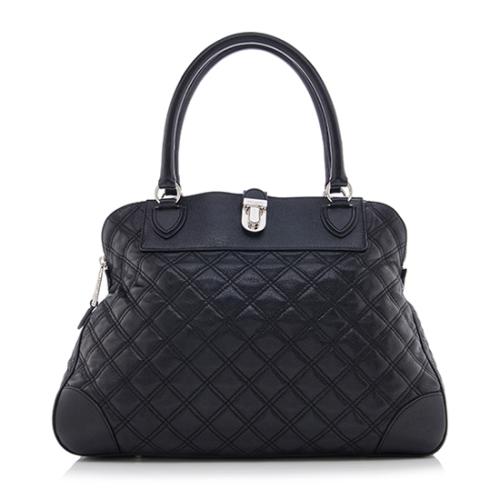 Marc Jacobs Quilted Whitney Satchel 