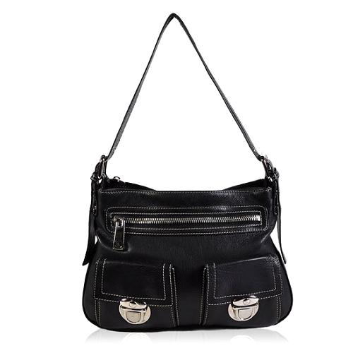 Marc Jacobs Sophia Leather Shoulder Handbag