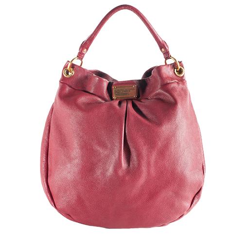 Marc by Marc Jacobs Classic Q Leather Hillier Hobo Handbag