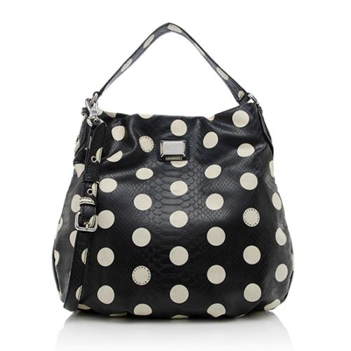 Marc by Marc Jacobs Embossed Snake Dotty Hillier Hobo