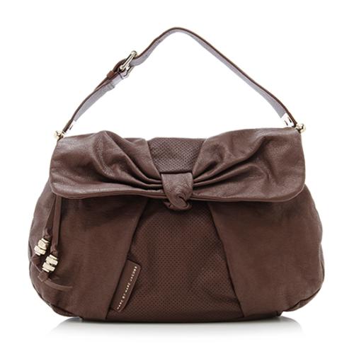 Marc by Marc Jacobs Leather Bow Wow Wow Hillsy Shoulder Bag