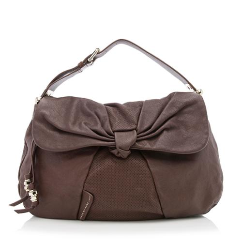 Marc by Marc Jacobs Leather Bow Wow Wow Hillsy Shoulder Bag