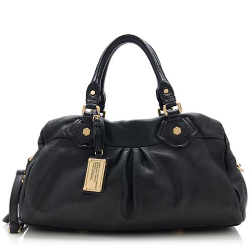 Marc by Marc Jacobs Leather Classic Q Groovee Satchel