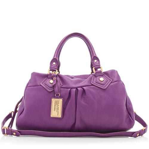 Marc by Marc Jacobs Leather Classic Q Groovee Satchel