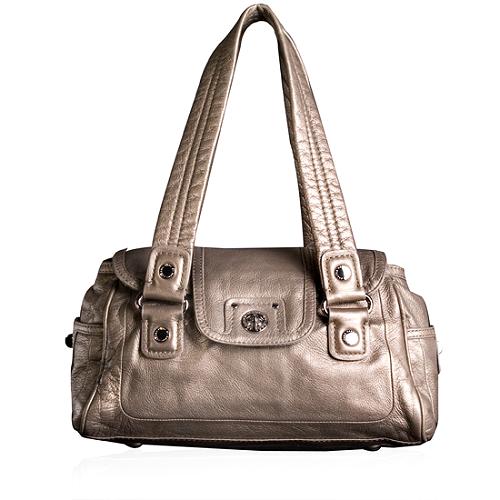 Marc by Marc Jacobs Leather Totally Turnlock Posh Satchel Handbag