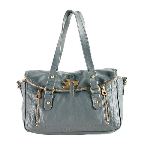 Marc by Marc Jacobs Petal To The Metal Leather Voyage Satchel Bag