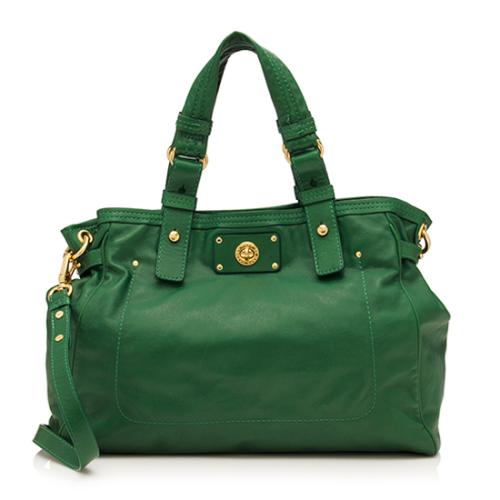 Marc by Marc Jacobs Leather Totally Turnlock Lucy Tote
