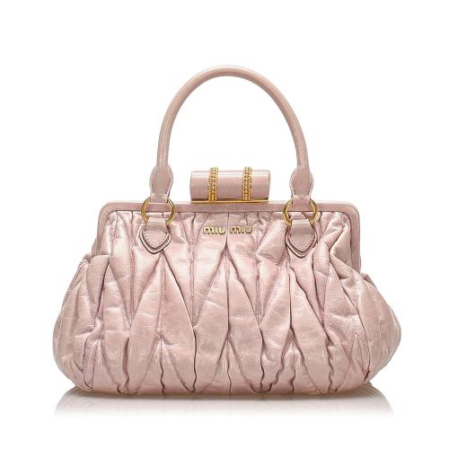 Miu Miu Coffer Handbag 334094