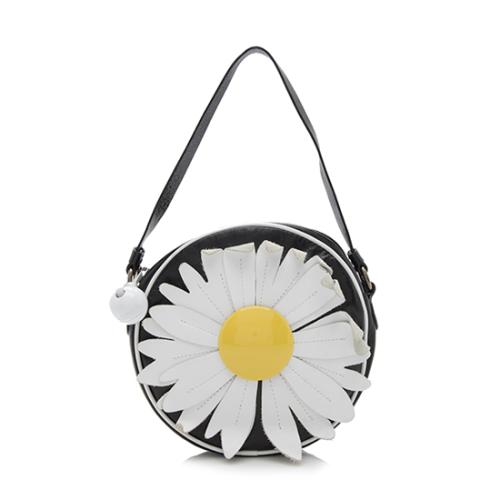 Moschino Cheap and Chic Leather Daisy Shoulder Bag