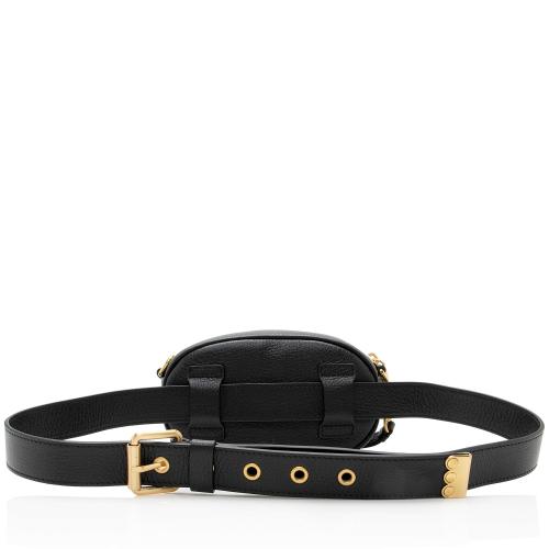 Moschino Leather Logo Belt Bag