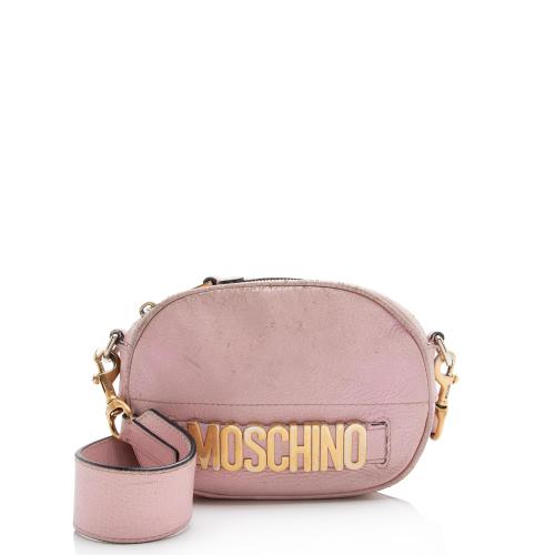 Moschino Leather Logo Shoulder Bag - FINAL SALE