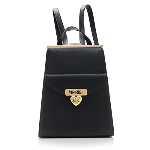 Moschino Vintage Leather Backpack