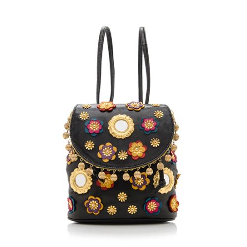 Moschino Vintage Nappa Leather Gypsy Backpack