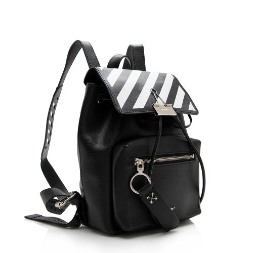 Off-White Diagonal Stripe Backpack