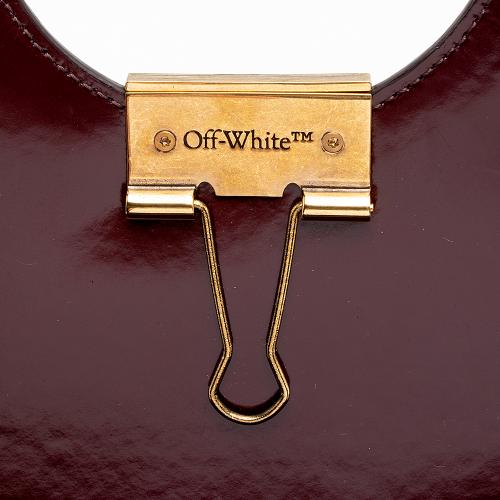 Off-White Leather Swiss Flap Bag