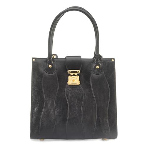 Perlina Tailored Corners North/South Tote
