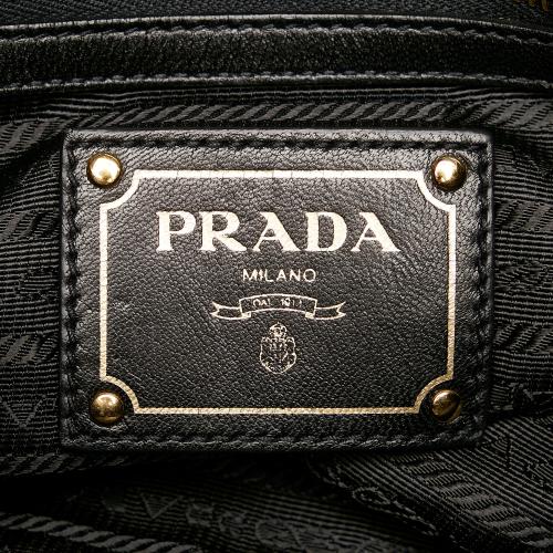 Prada Bow Nappa Leather Satchel