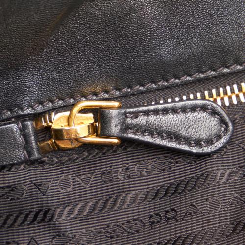 Prada Bow Patent Leather Handbag
