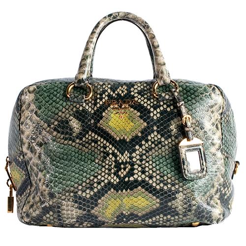 Prada Cervo Lux Print Tote | Prada Handbags | Bag Borrow or Steal