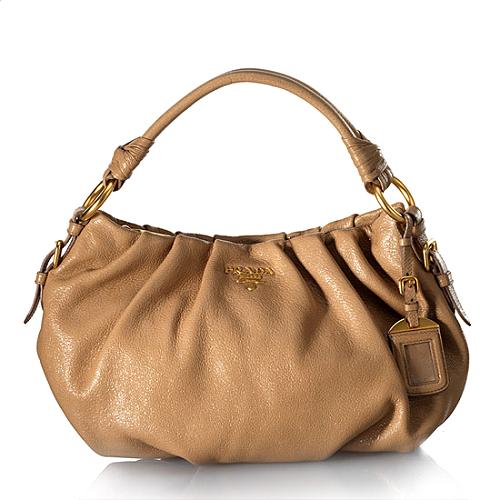 Prada Cervo Lux Shoulder Handbag