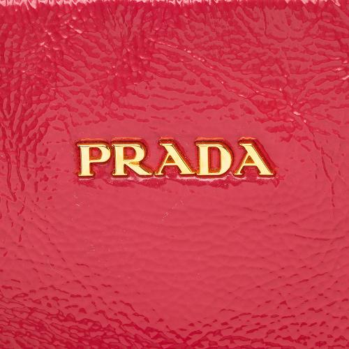 Prada Crinkled Patent Leather Satchel - FINAL SALE