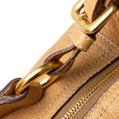 Prada Deerskin Leather Shoulder Bag