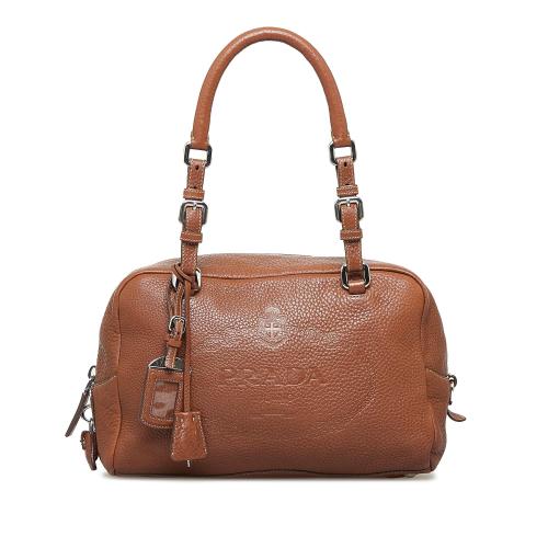 Authentic Prada Beige/Dark Brown Jacquard Logo Canvas Hobo Bag, Luxury,  Bags & Wallets on Carousell