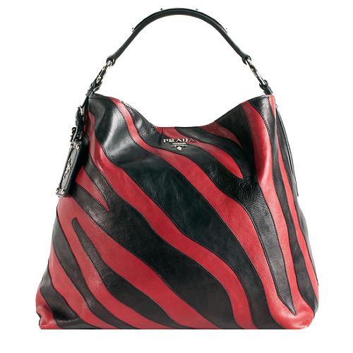 prada zebra bag