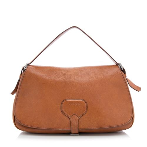 Prada Leather Saddle Bag