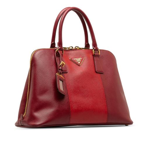Prada Medium Saffiano Bicolor Promenade Handbag