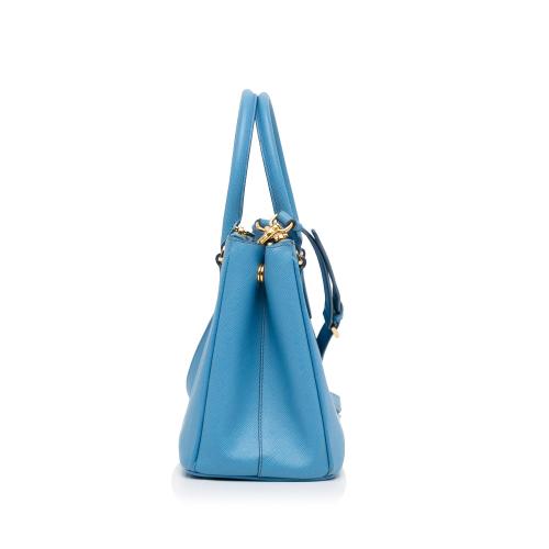 Prada Saffiano Lux Large Galleria Tote - Blue Totes, Handbags